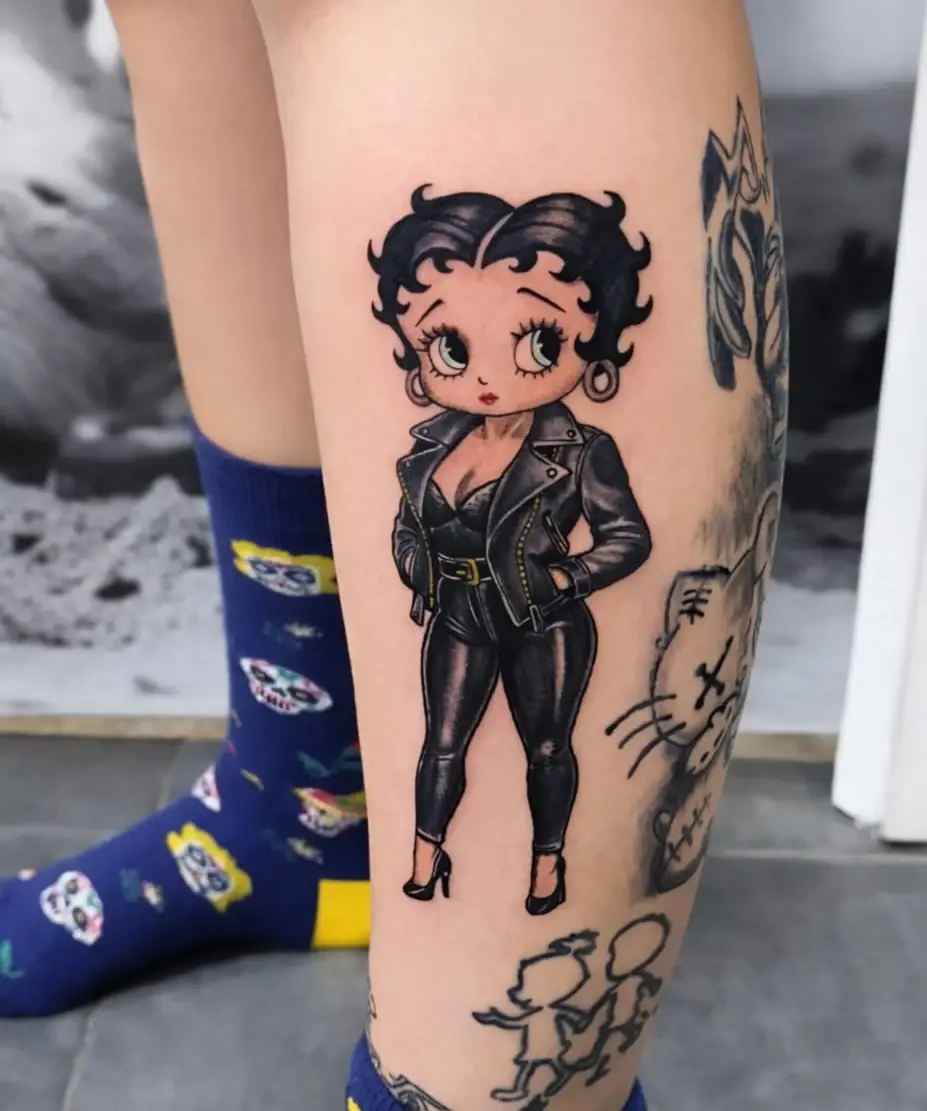 Cartoon de Buddha Tattoo Vallecas